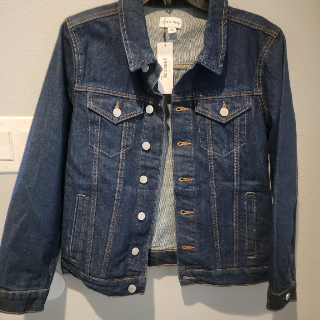 Women's Zain Elongated Denim Jacket Size Xs New With Tags